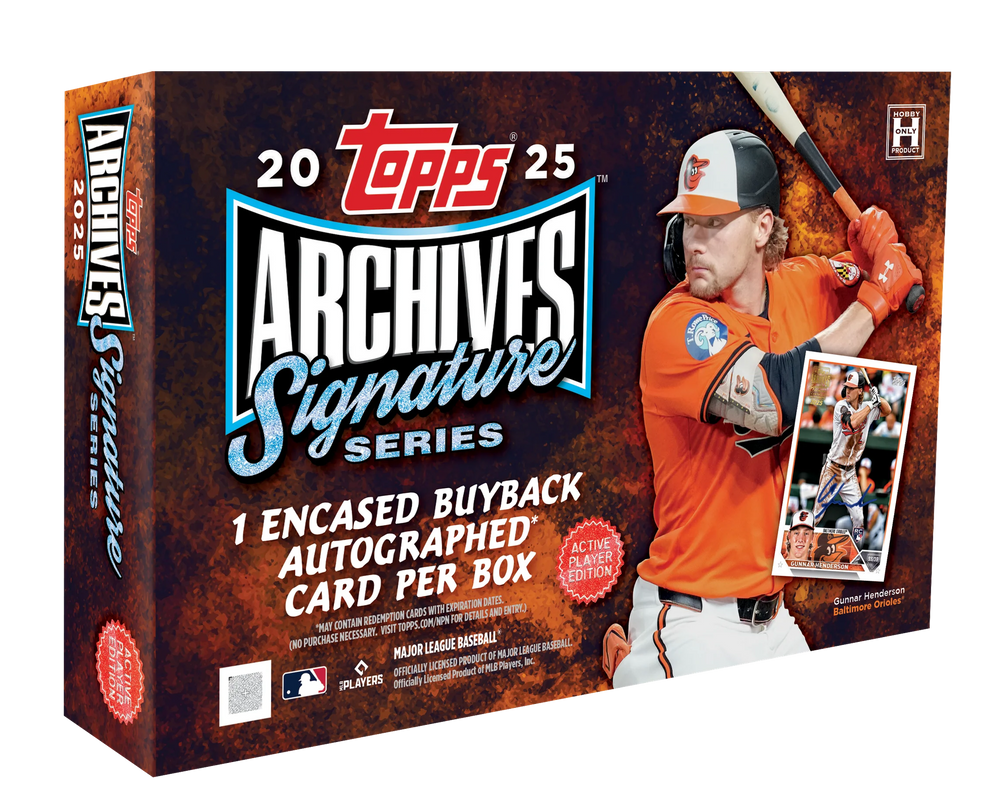 2025 Topps Archives Signature Series Active Player Edition Baseball Hobby Box