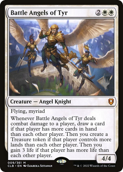 Battle Angels of Tyr (PPLCI-009) - Battle for Baldur's Gate Promos Foil