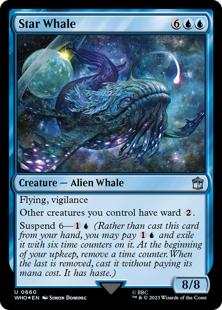Star Whale (WHO-660) - Doctor Who Foil
