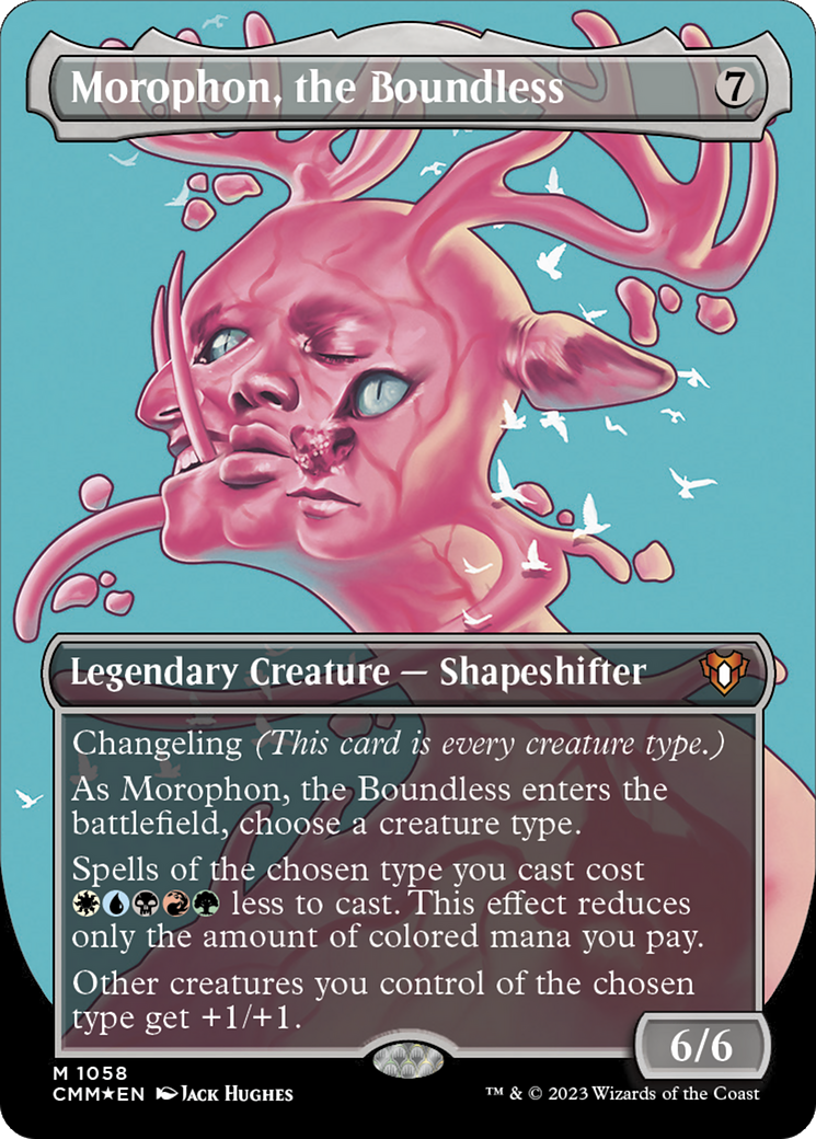 Morophon, the Boundless (CMM-1058) - Commander Masters (Borderless)