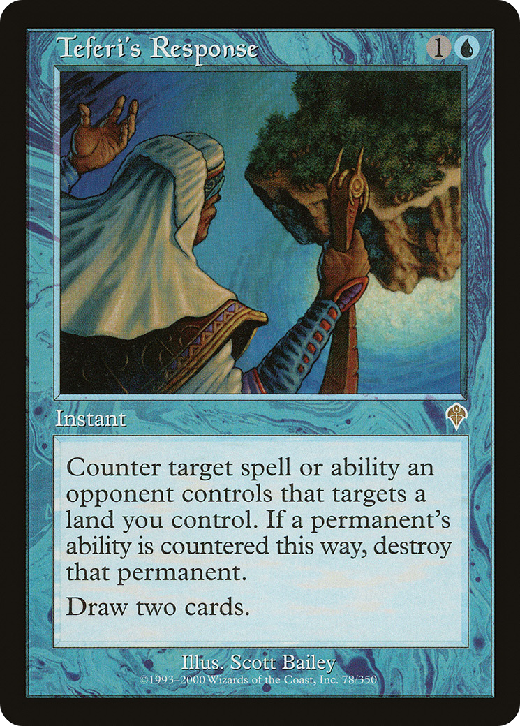 Teferi's Response (INV-078) - Invasion Foil