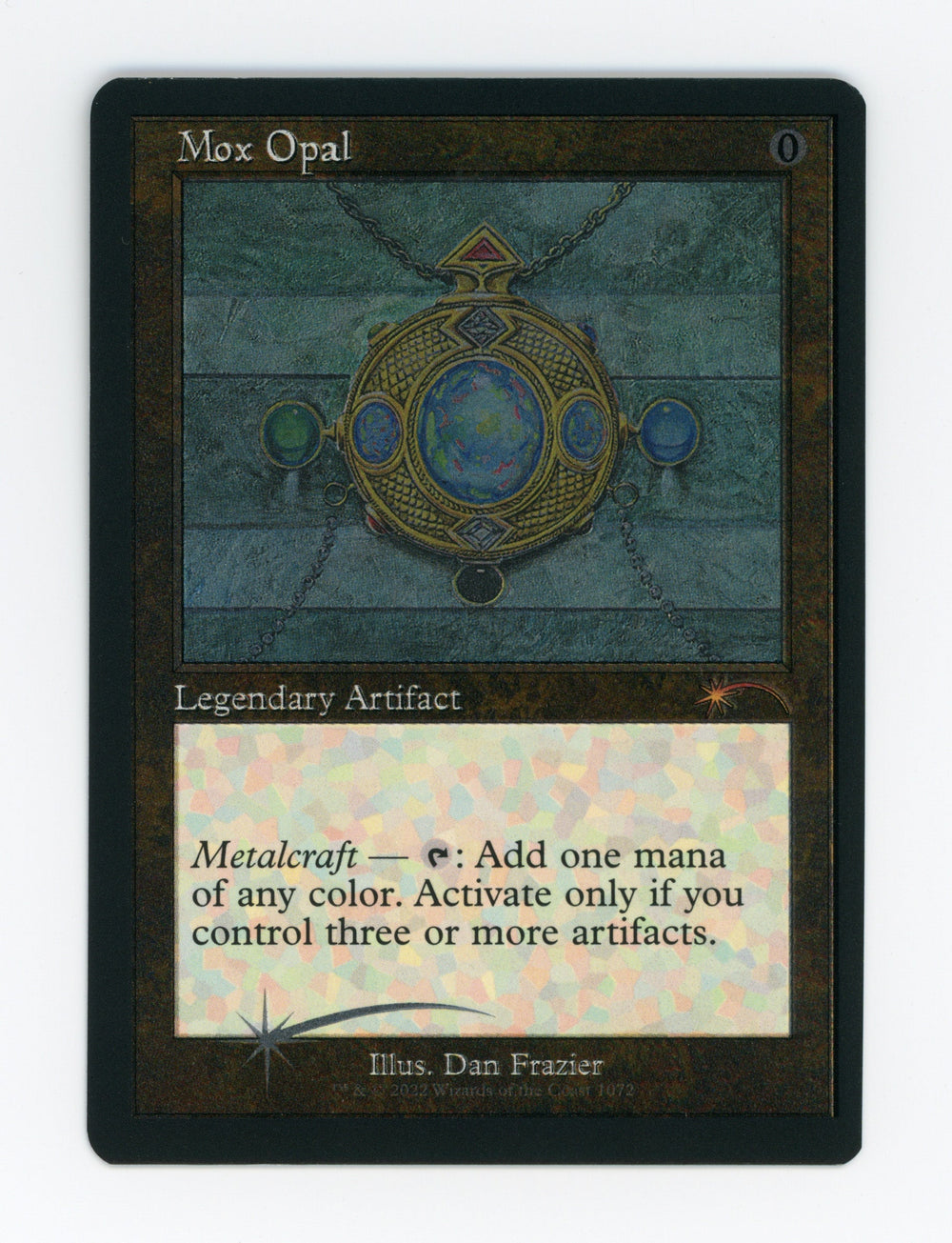 Mox Opal — Retro Frame|Dan Frazier|Etched Foil — ID 17301