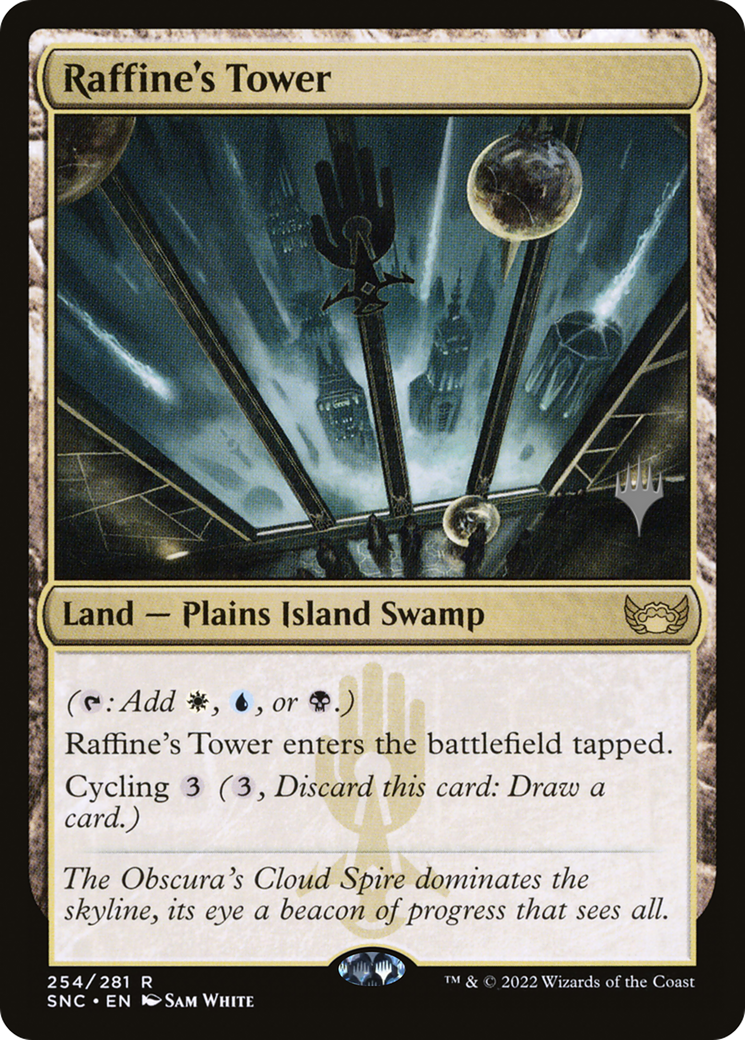 Raffine's Tower (PPSNC-254P) - Streets of New Capenna Promos Foil