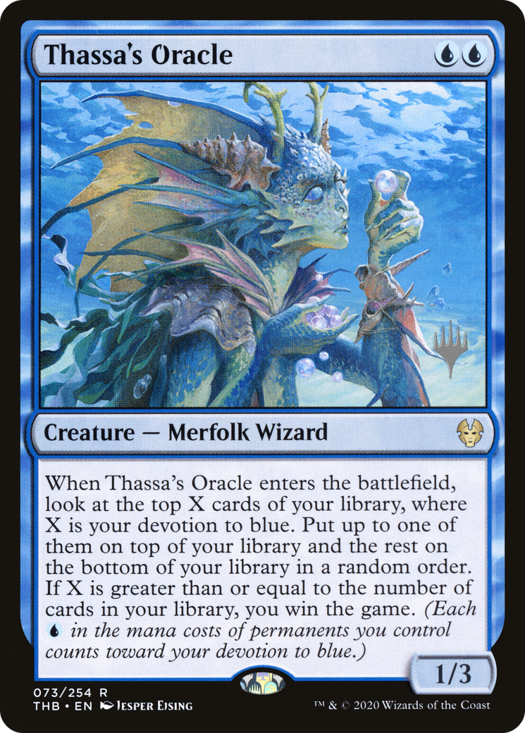 Thassa's Oracle (PPTHB-73P) - Theros Beyond Death Promos Foil