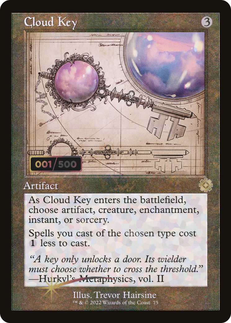 Cloud Key (BRR-75Z) - The Brothers' War Retro Artifacts Foil