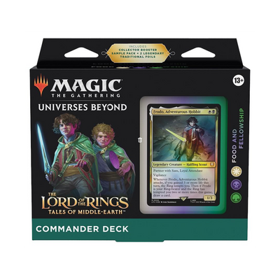 Magic the Gathering: Lord of the Rings Commander Deck - Food and Fellowship