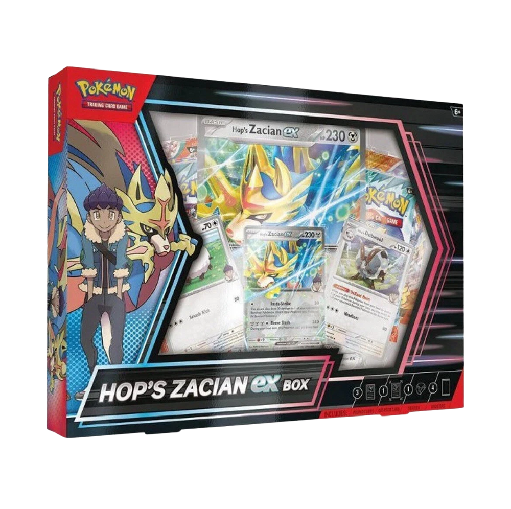 Hop's Zacian Ex Collection Box