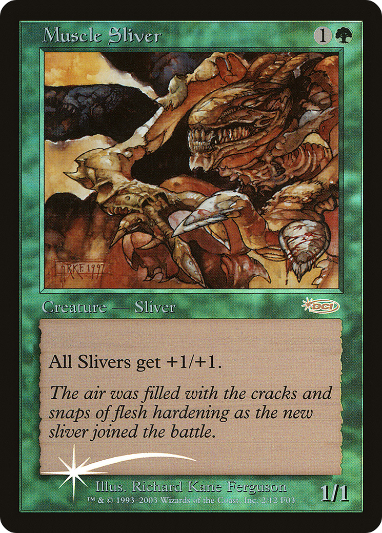 Muscle Sliver (FNM-002) - Friday Night Magic 2003 Foil
