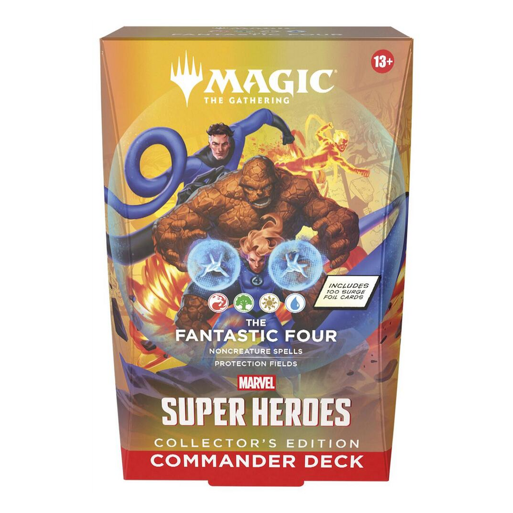 Magic the Gathering: Universes Beyond Marvel Super Heroes Commander Collector Deck - The Fantastic Four