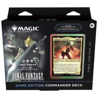 Magic the Gathering: Final Fantasy VII Commander Deck - Game Edition - Limit Break