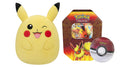 Pokemon TCG: Flareon-GX Elemental Power Flareon-GX Tin & Poké Ball Tin + 10" Winking Pikachu Squishmallow Bundle