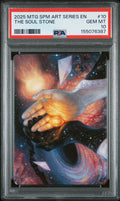 2025 Magic the Gathering Marvel's Spider-Man Art Series - The Soul Stone - #10 - PSA Graded Card