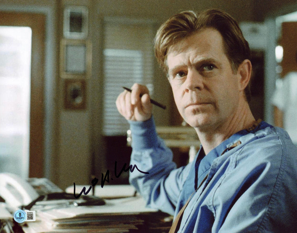 William H. Macy E.R. Authentic Signed 11x14 Horizontal Photo BAS #BV00870