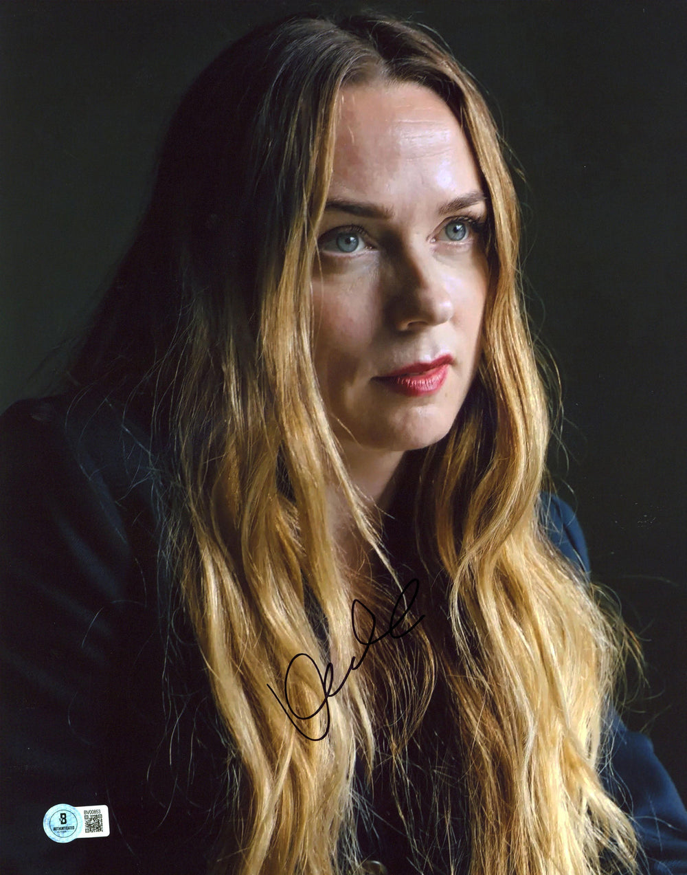 Kerry Condon F1 Authentic Signed 11x14 Vertical Photo BAS #BV00853
