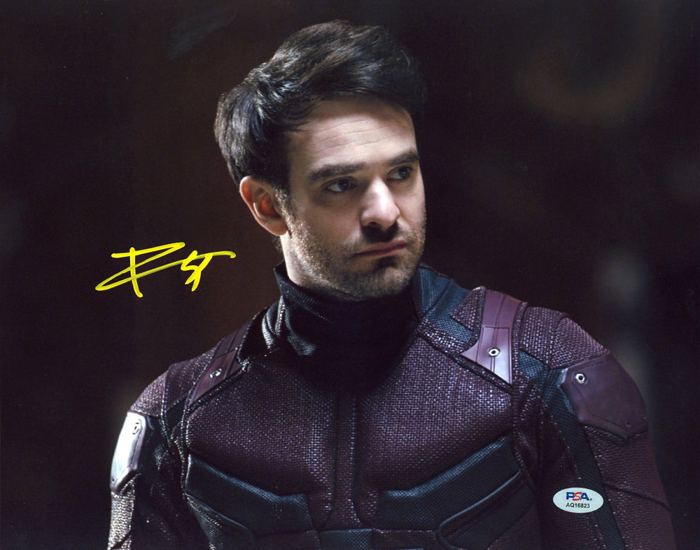 Charlie Cox Daredevil Authentic Signed 11x14 Horizontal Photo PSA/DNA #AQ16823