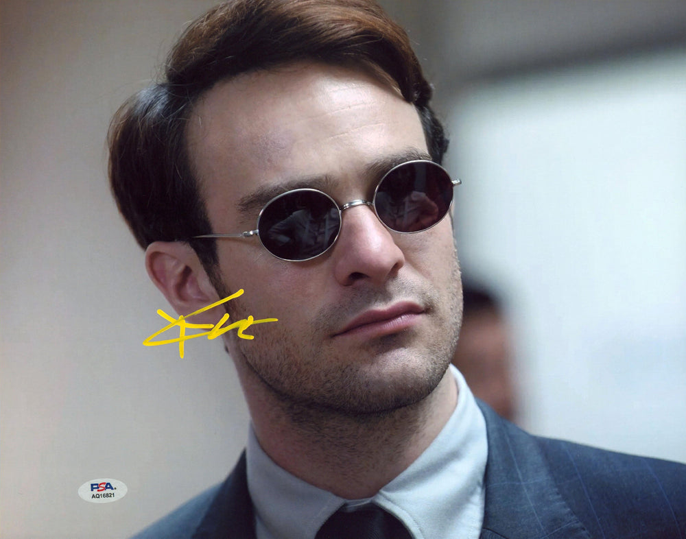 Charlie Cox Daredevil Authentic Signed 11x14 Horizontal Photo PSA/DNA #AQ16821