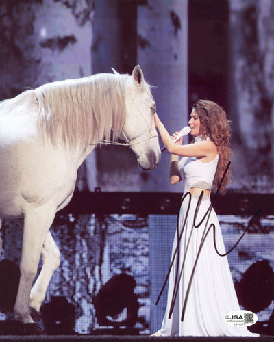 Shania Twain Country Musician Authentic Signed 8x10 Vertical Photo JSA #CJ41577