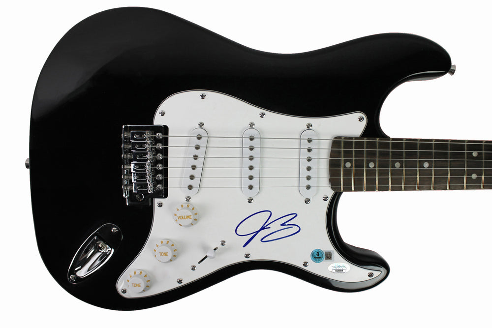 Joe Bonamassa Authentic Signed Black Electric Guitar Autographed BAS #BU55060