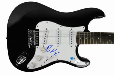 Billy Idol Authentic Signed Black Electric Guitar Autographed BAS #BU55054