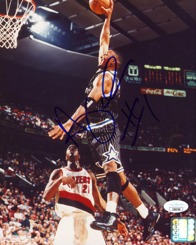 Magic Penny Hardaway Authentic Signed 8x10 Anfernee PhotoFile Photo JSA #CD80598
