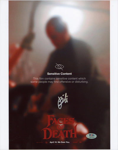 Barbie Ferreira Faces Of Death Authentic Signed 11x14 Photo PSA/DNA #AQ49636
