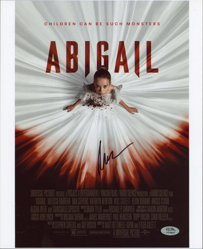 Matt Bettinelli-Olpin Abigail Authentic Signed 11x14 Photo PSA/DNA #AQ49629