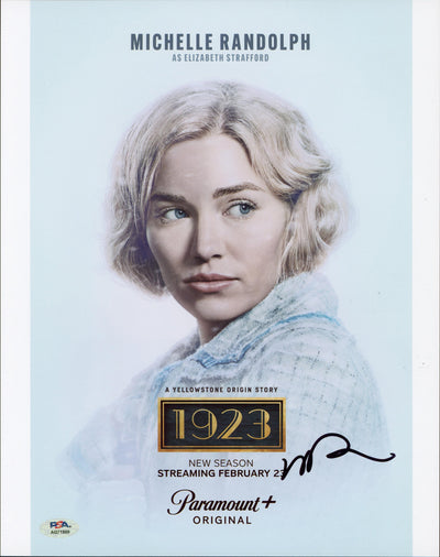 Michelle Randolph 1923 Authentic Signed 11x14 Horizontal Photo PSA/DNA #AQ71589