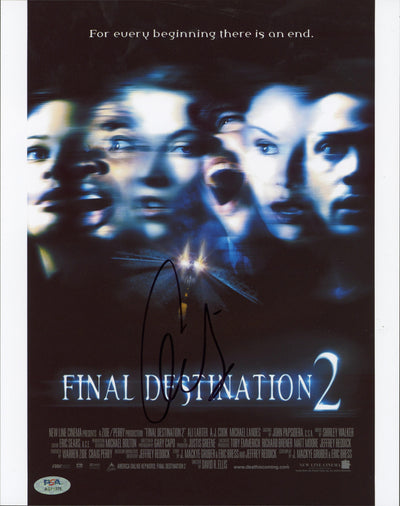 Ali Larter Final Destination 2 Authentic Signed 11x14 Photo PSA/DNA #AQ71576