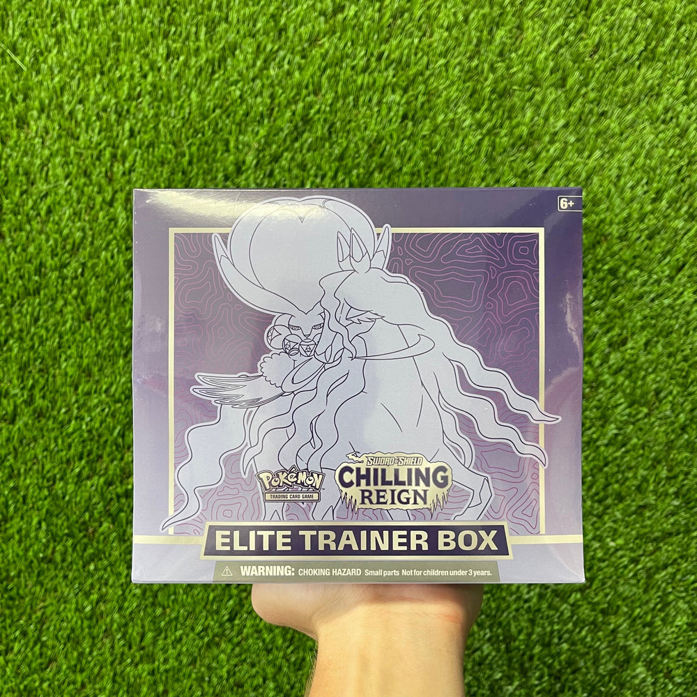 (Small Tear In Seal) Pokemon Chilling Reign Elite Trainer Box