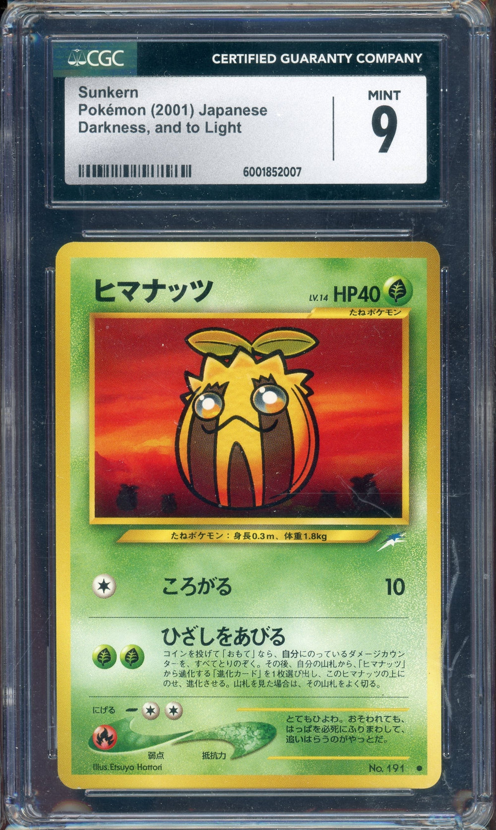 CGC 9 SUNKERN JPN