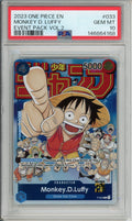 One Piece Graded: Monkey D. Luffy P-033 Event Pack Vol. 2 (2023) PSA 10