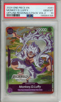 One Piece Graded: Monkey D. Luffy P-041 Offline Regionals Pack Vol.2 (2024) PSA 10