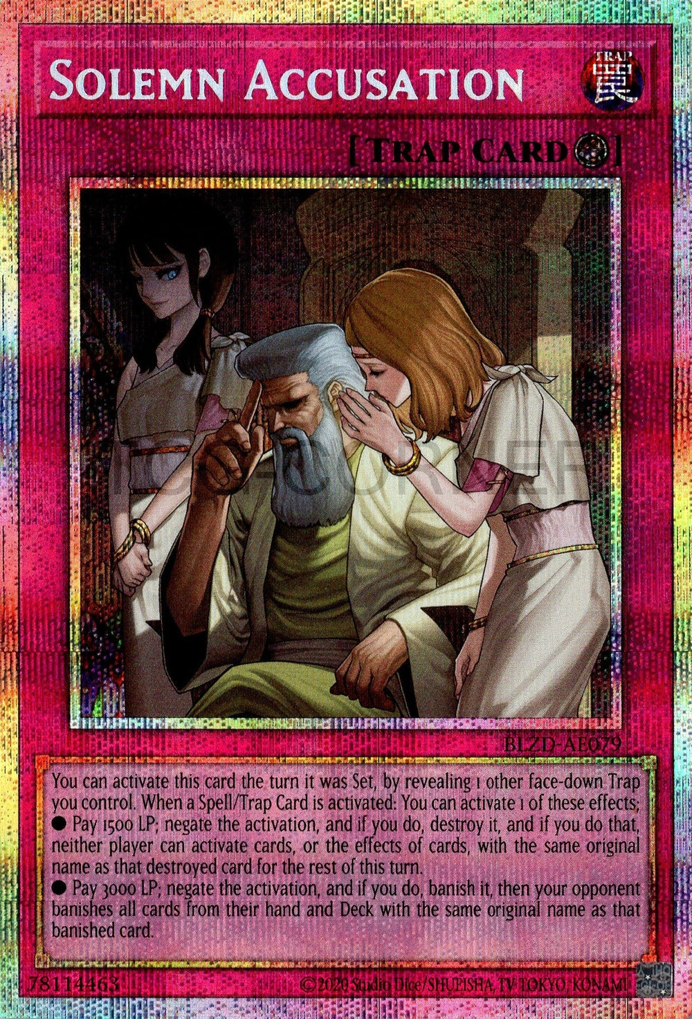 BLZD-AE079 Solemn Accusation (PSER)