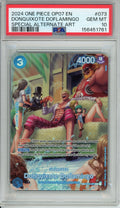 One Piece Graded: Donquixote Doflamingo OP01-073 Special Alt Art PSA 10