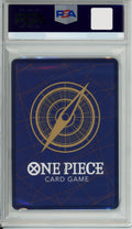 One Piece Graded: Dracule Mihawk OP12-030 Azure Sea's Seven Special Alternate Art PSA 10