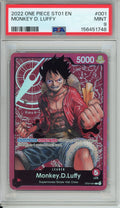 One Piece Graded: Monkey D. Luffy ST01-001 Starter Deck: Straw Hat Crew PSA 9