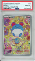 Pokemon Graded: Marill 232/217 Ascended Heroes (2026) IR PSA 10