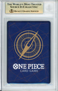 One Piece Graded: JP Monkey D. Luffy Manga Alt Art OP11-118 A Fist Of Divine Speed Beckett 10