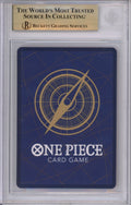 One Piece Graded: JP Monkey D. Luffy ST21-014 20th Anniversary Beckett 10