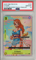 One Piece Graded: O-Nami OP06-101 Championship 25-26 Event Pack- Finalist PSA 10