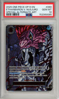 One Piece Graded: Ethanbaron V. Nusjuro OP13-080 Special Alternate Art PSA 10