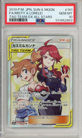 Pokemon Graded: JP Misty & Lorelei 191/173 Tag Team (2019) Full Art PSA 10