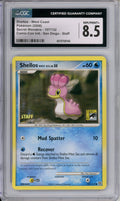 Pokemon Graded: Shellos Staff 107/132 Secret Wonders San Diego Comic-Con CGC 8.5