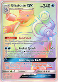 Pokemon Single: Blastoise GX 218/218 Unbroken Bonds (2019) Full Art HP