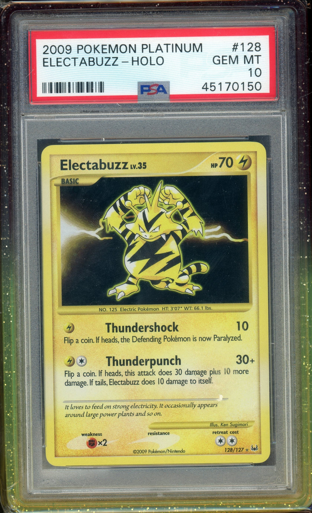 PSA 10 ELECTABUZZ HOLO