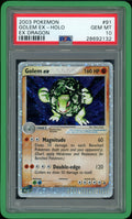 PSA 10 GOLEM HOLO EX DRAGON