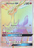 Pokemon Single: Xerneas GX 139/131 Forbidden Light (2018) Secret Rare HP