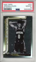Topps Graded: Jeremiah Fears #207 Blackout (2025) PSA 10
