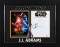 J.J. Abrams Signed & Framed Star Wars The Force Awakens Script Cover Photo BAS