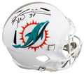 Dolphins Ricky Williams Signed Full Size Speed Rep Helmet W/ Case JSA Witness